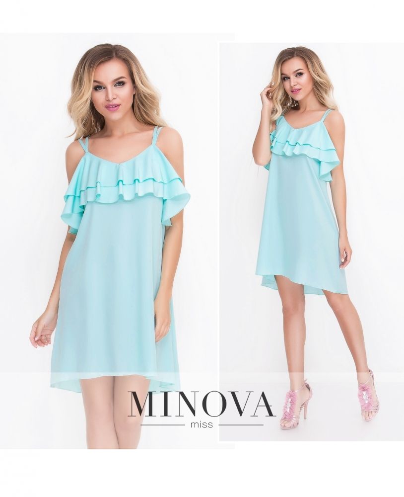 Платье 8582-ментол Minova