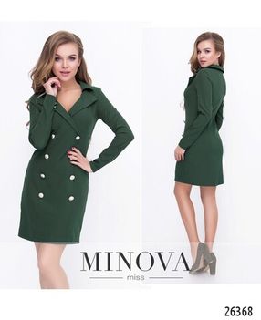 Платье 8595-хаки Minova Фото 1