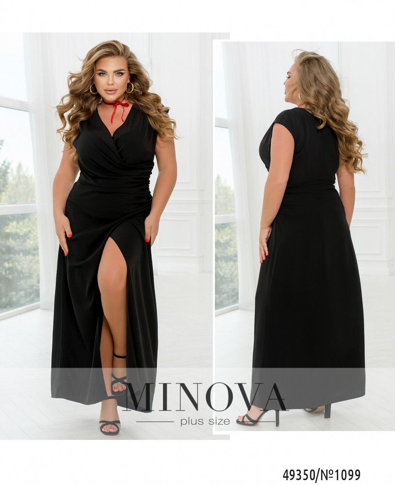 Платье 1099-чёрный Minova