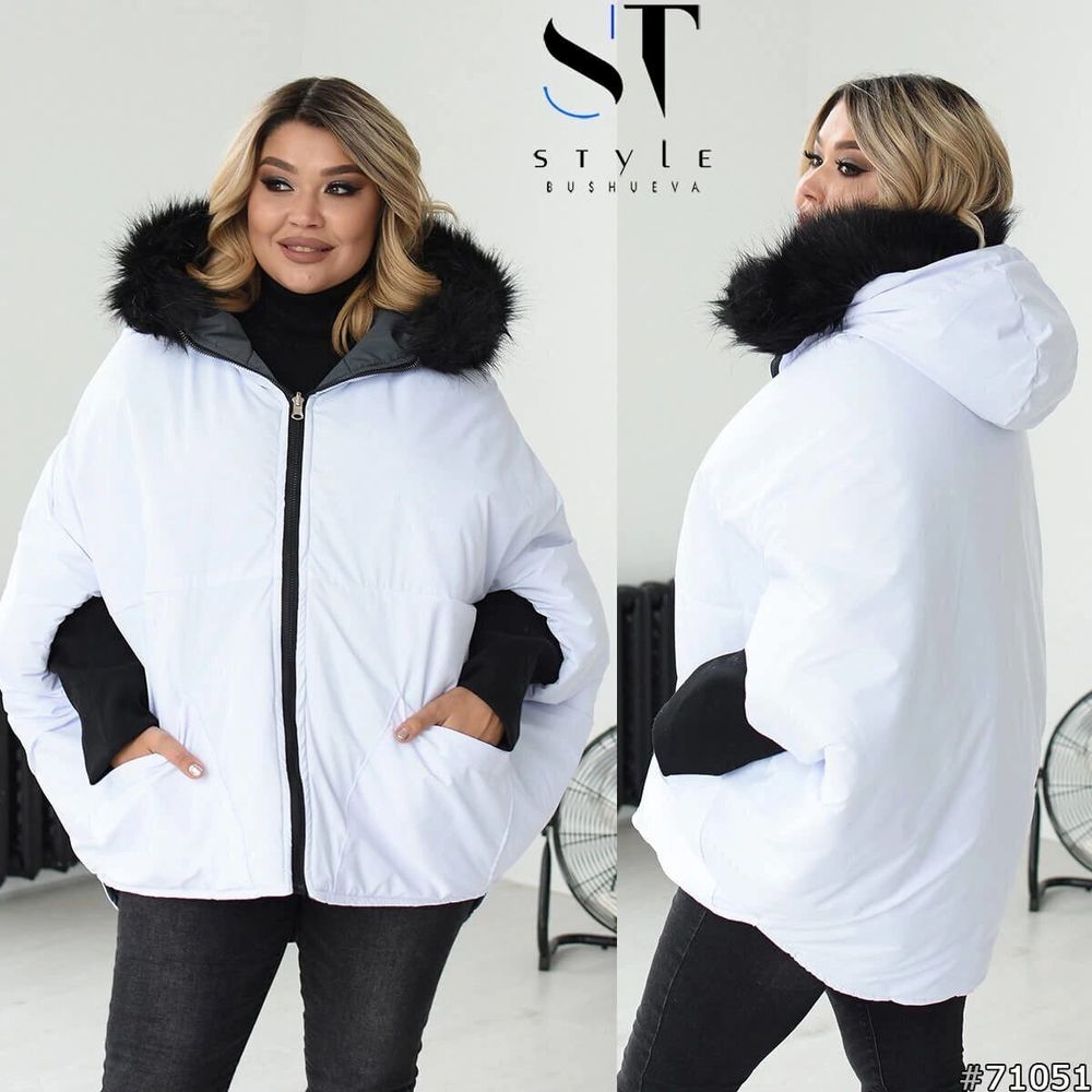 Куртка двухсторонняя УК-1507-1 Фабрика Моды
