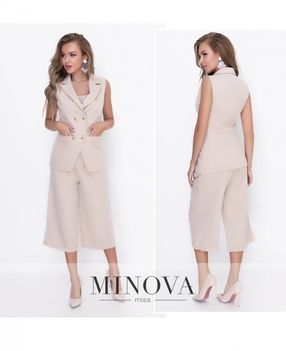 Жилет 8589-капучино Minova Фото 1