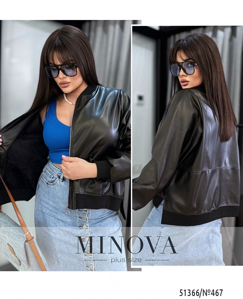Куртка 467-черный Minova