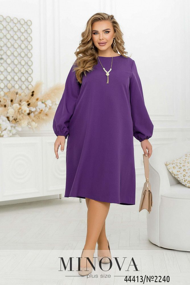 Платье 2240-фиолетовый Minova