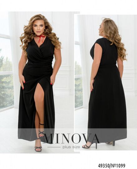 Платье 1099-чёрный Minova Фото 1
