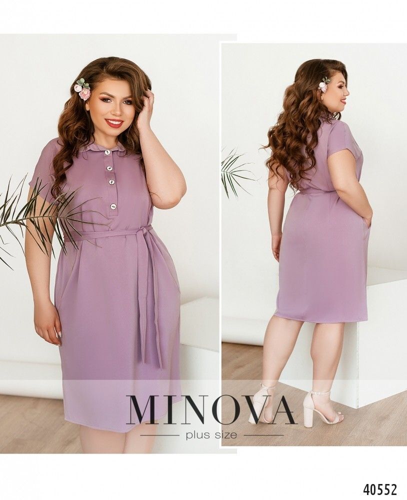 Платье 273-лиловый Minova