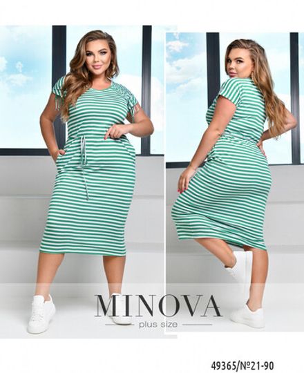 Платье 21-90-зеленый Minova Фото 1