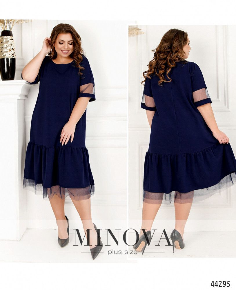 Платье 182-индиго Minova