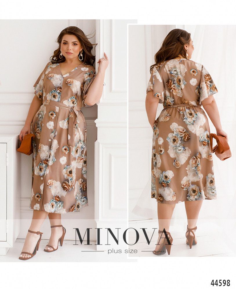 Платье 2246-капучино Minova