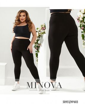 Лосины 603-черный Minova Фото 1