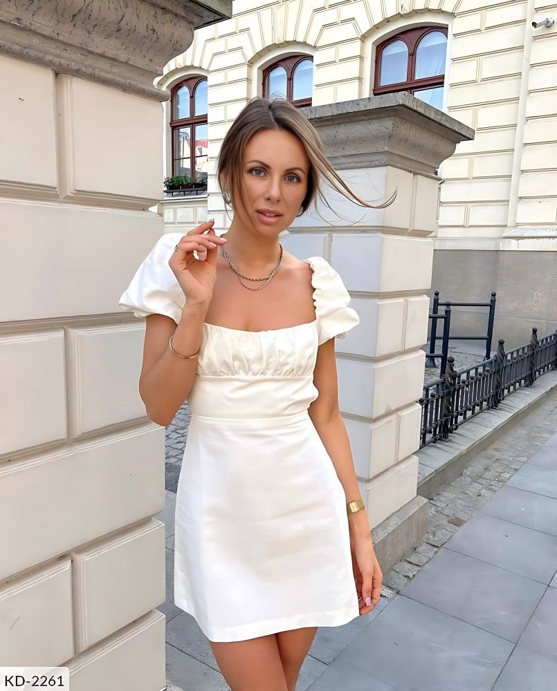 Платье KD-2261 Fabrika белое