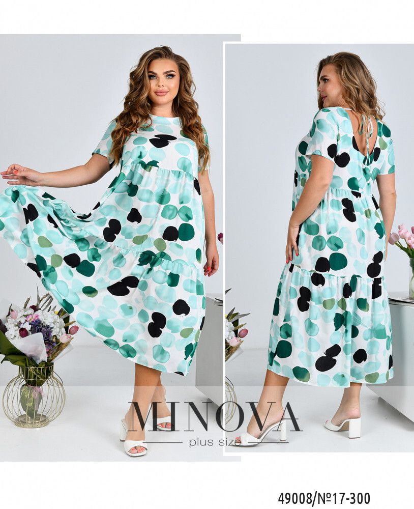 Платье 17-300-ментол Minova