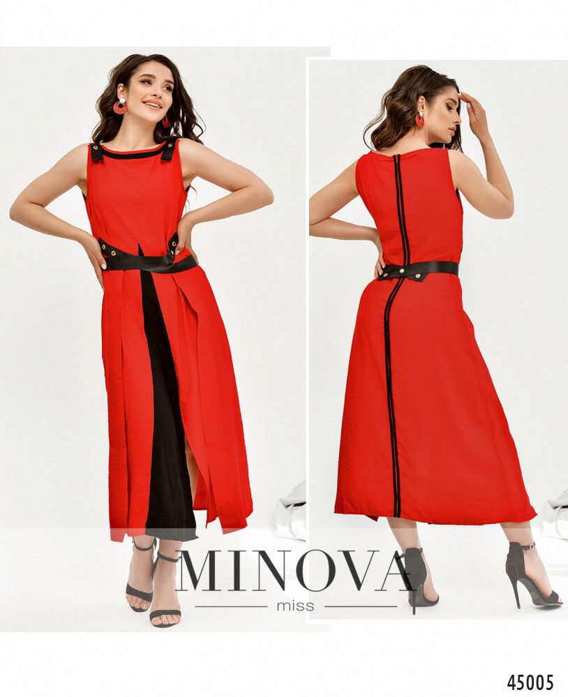 Платье 4128-красный Minova