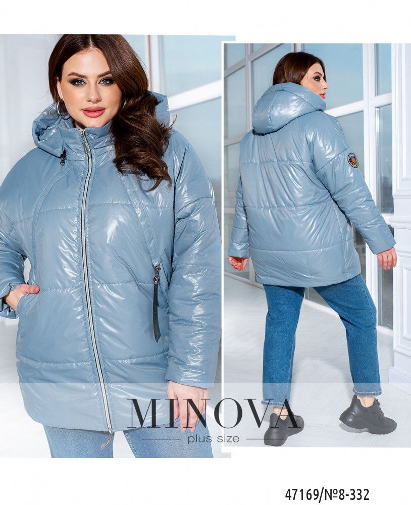 Куртка 8-332-голубой Minova