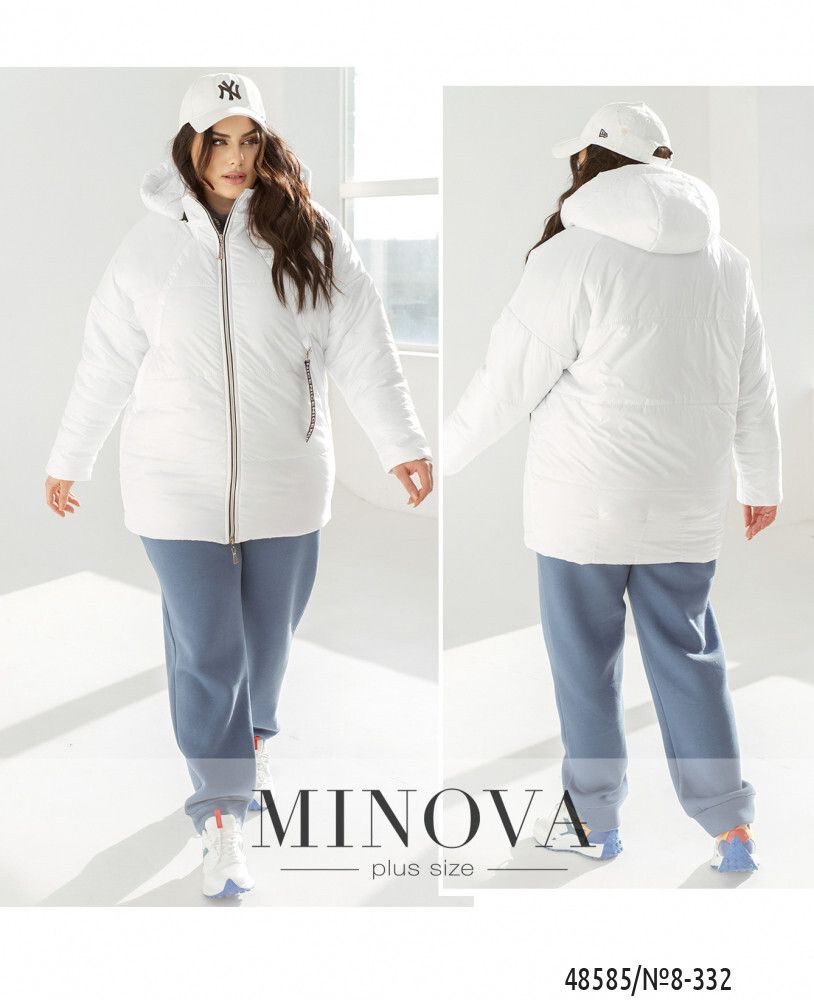 Куртка 8-332-белый Minova