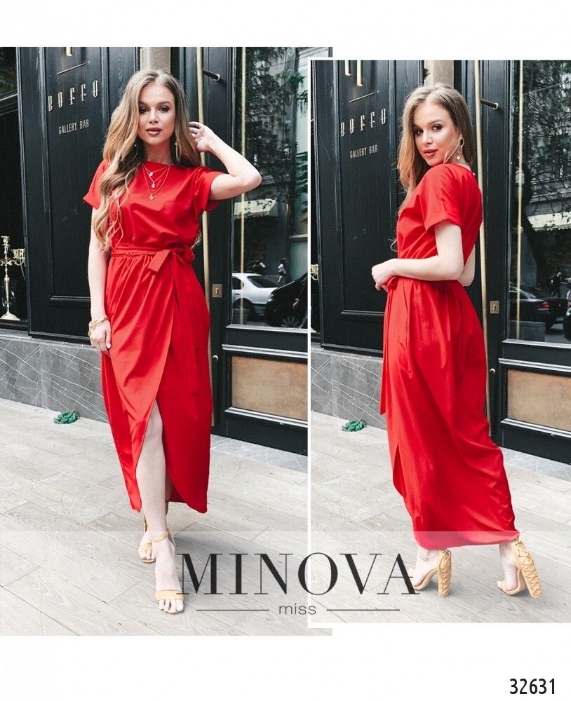 Платье 8609-красный Minova