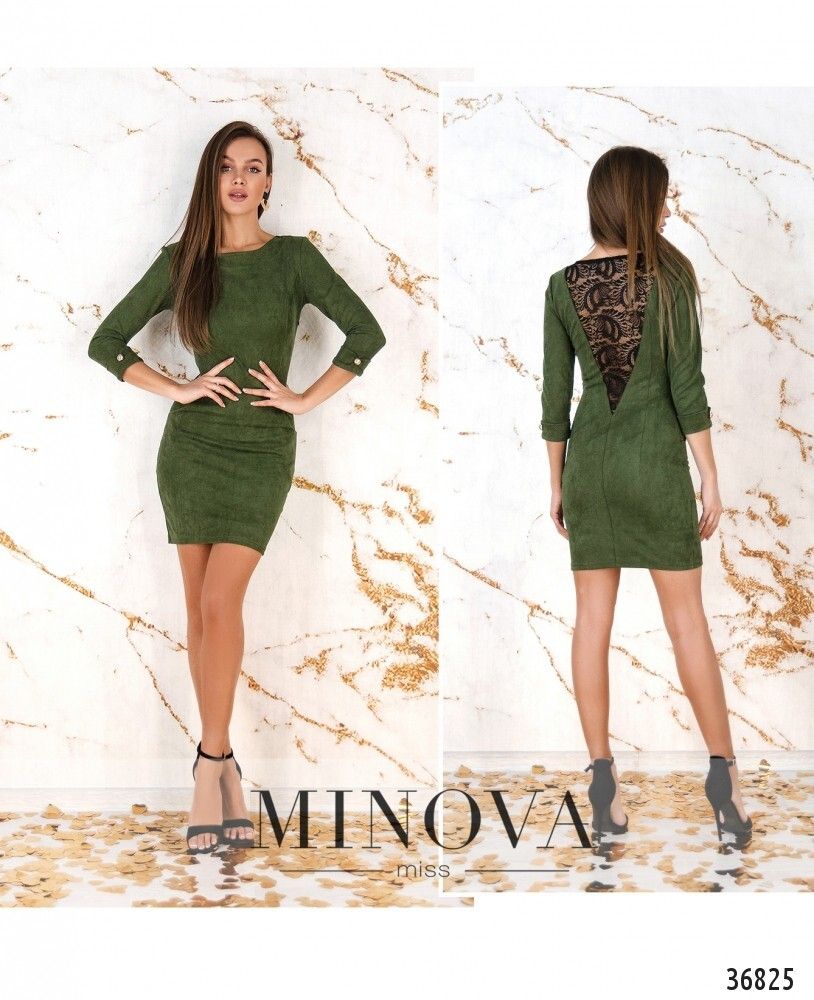 Платье 8621-хаки Minova