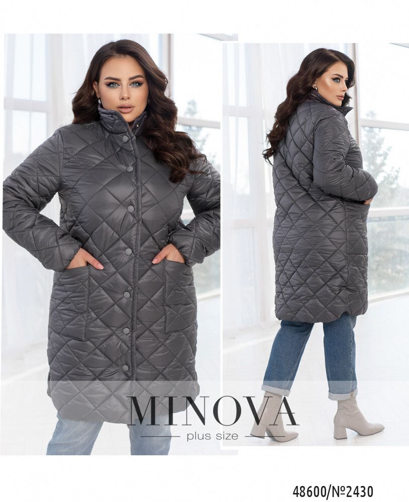 Куртка 2430-серый Minova