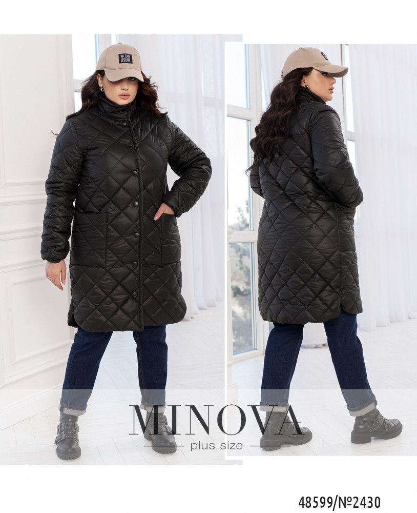 Куртка 2430-черный Minova