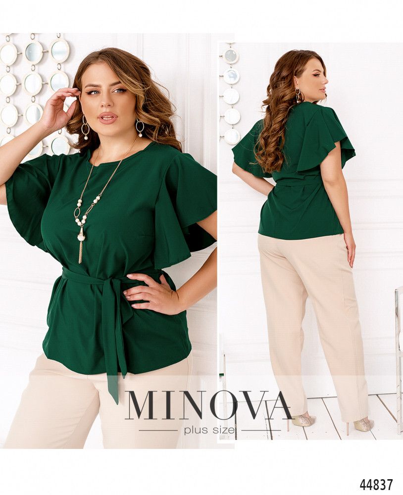 Блуза 2253-зеленый Minova