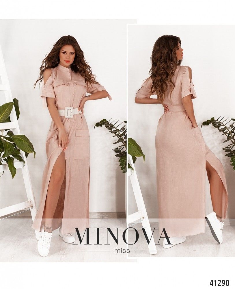 Платье 2018Н-пудра Minova