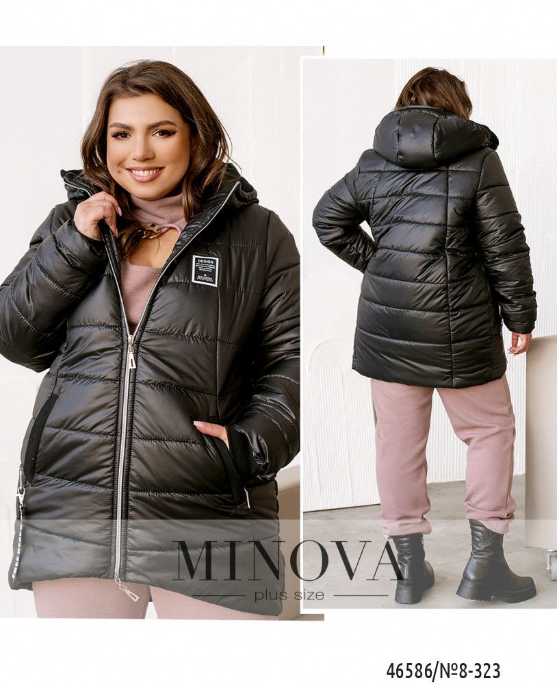 Куртка 8-323-чёрный Minova
