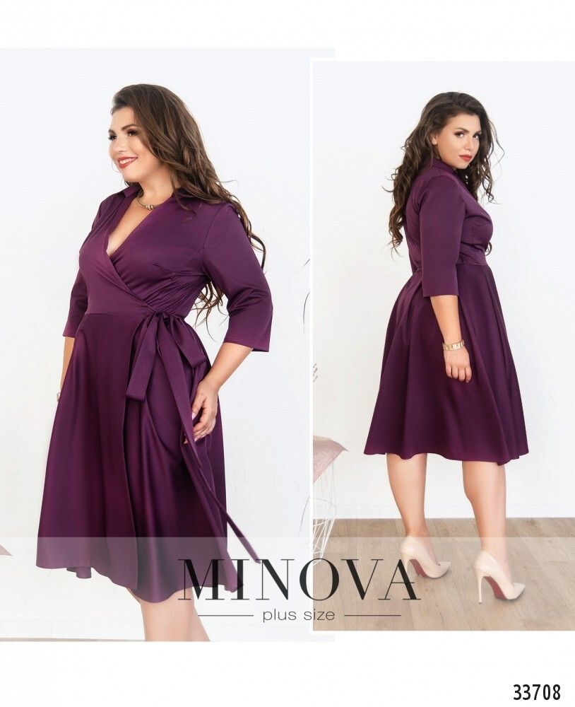 Платье 195-фиолетовый Minova
