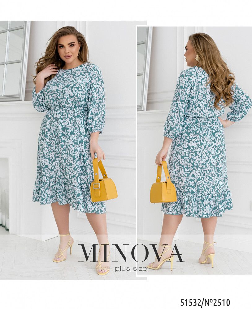 Платье 2510-мята Minova