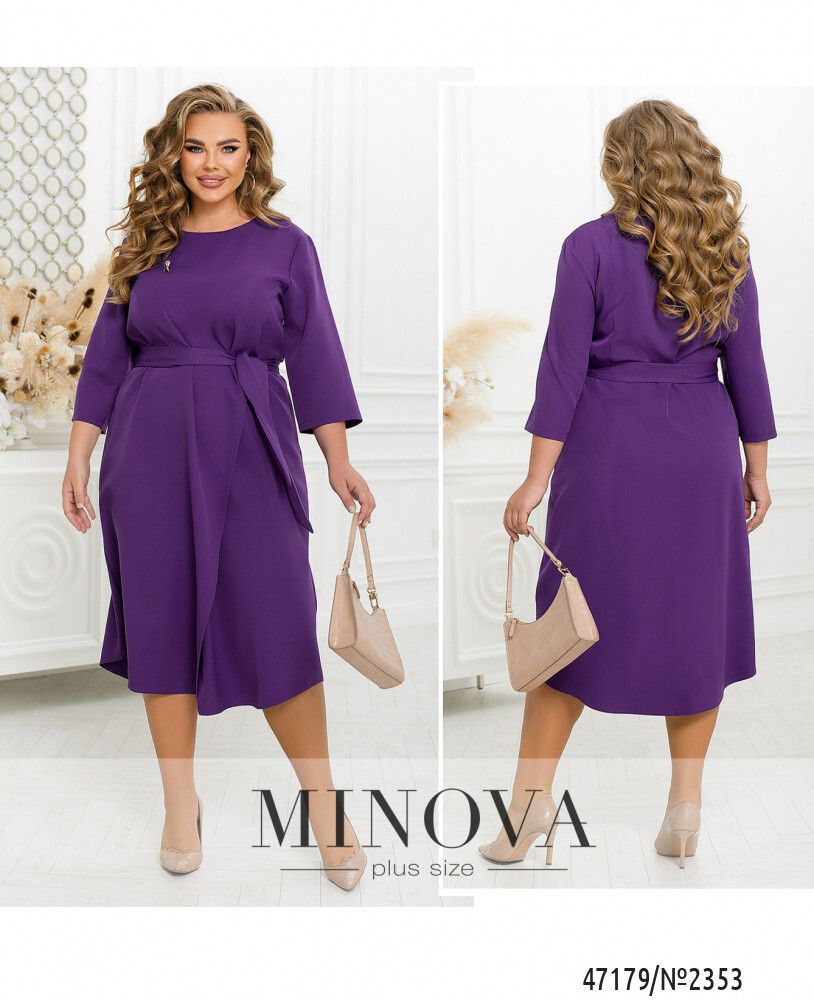 Платье 2353-фиолетовый Minova