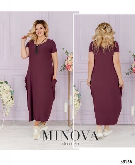 Платье 168-сливовый Minova Фото 1