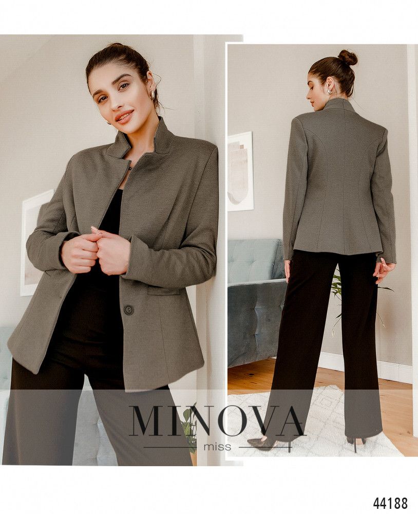 Пиджак 2154-бежевый Minova
