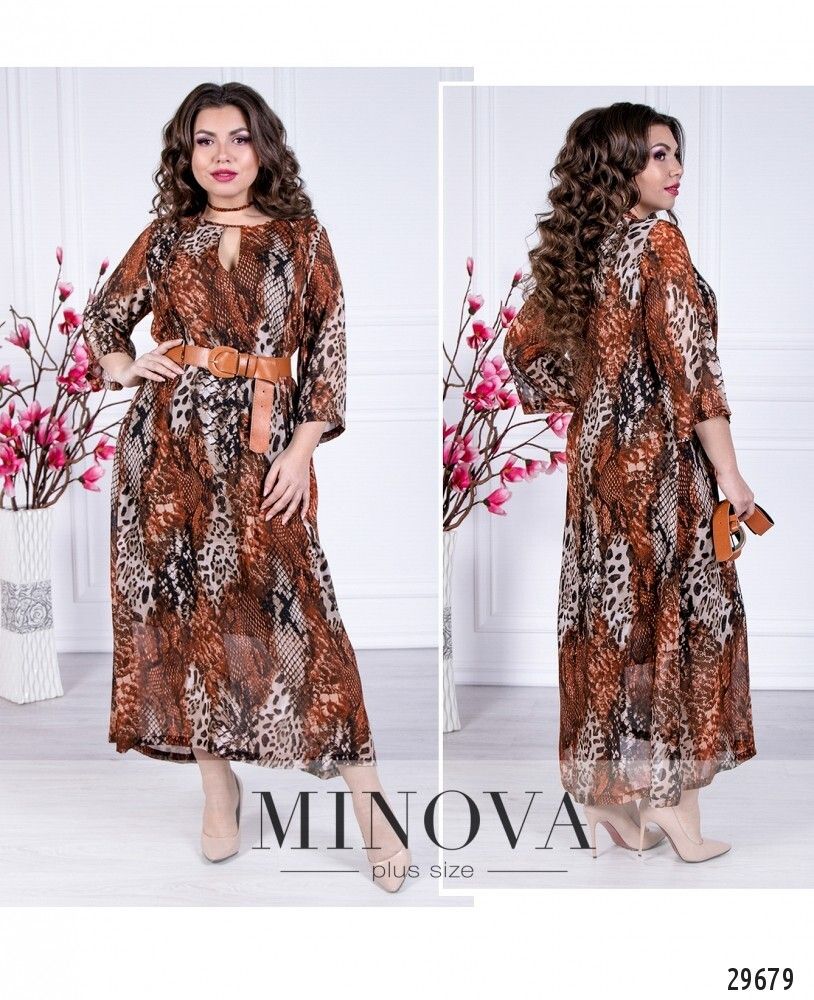 Платье 110-коричневый Minova