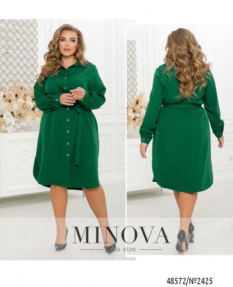 Платье 2425-зелений Minova