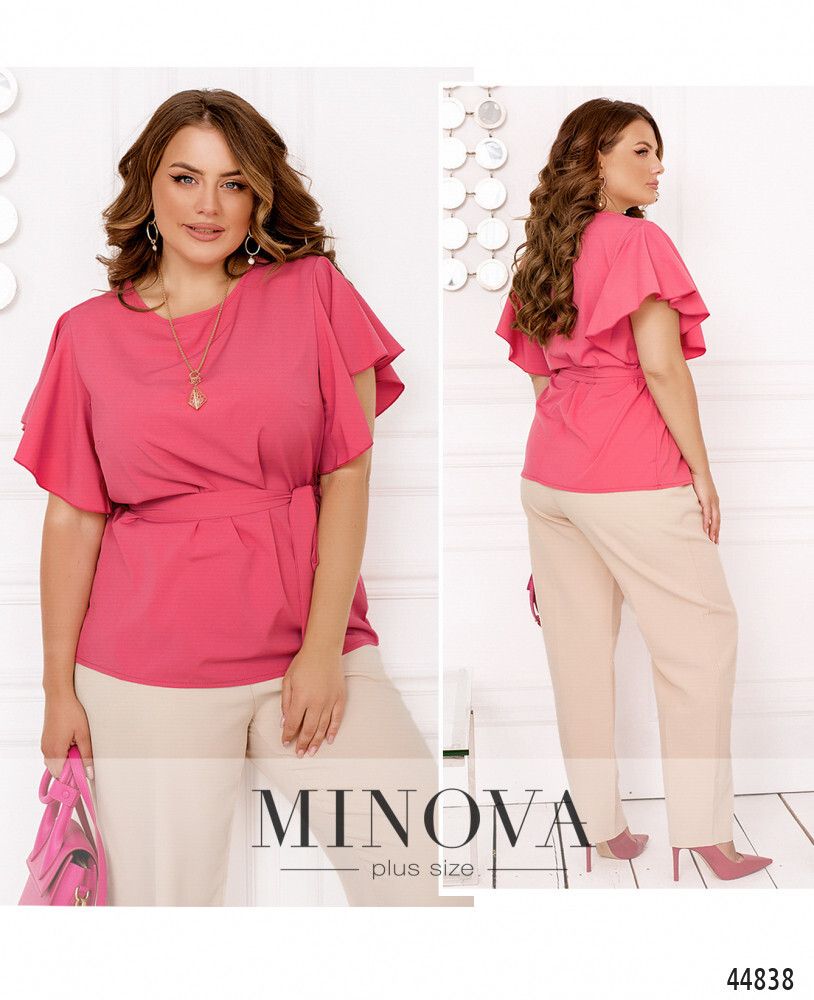 Блуза 2253-малиновый Minova
