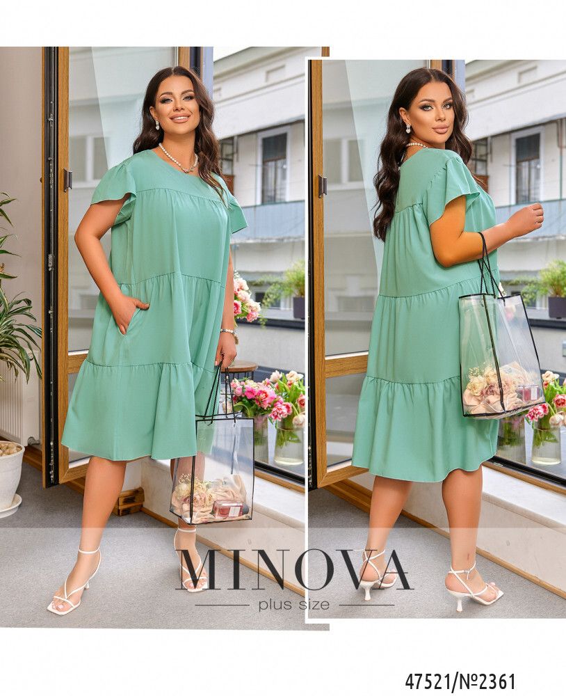 Платье 2361-мята Minova