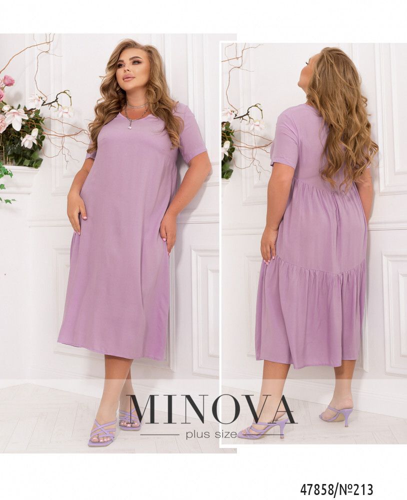 Платье 213-Лиловый Minova