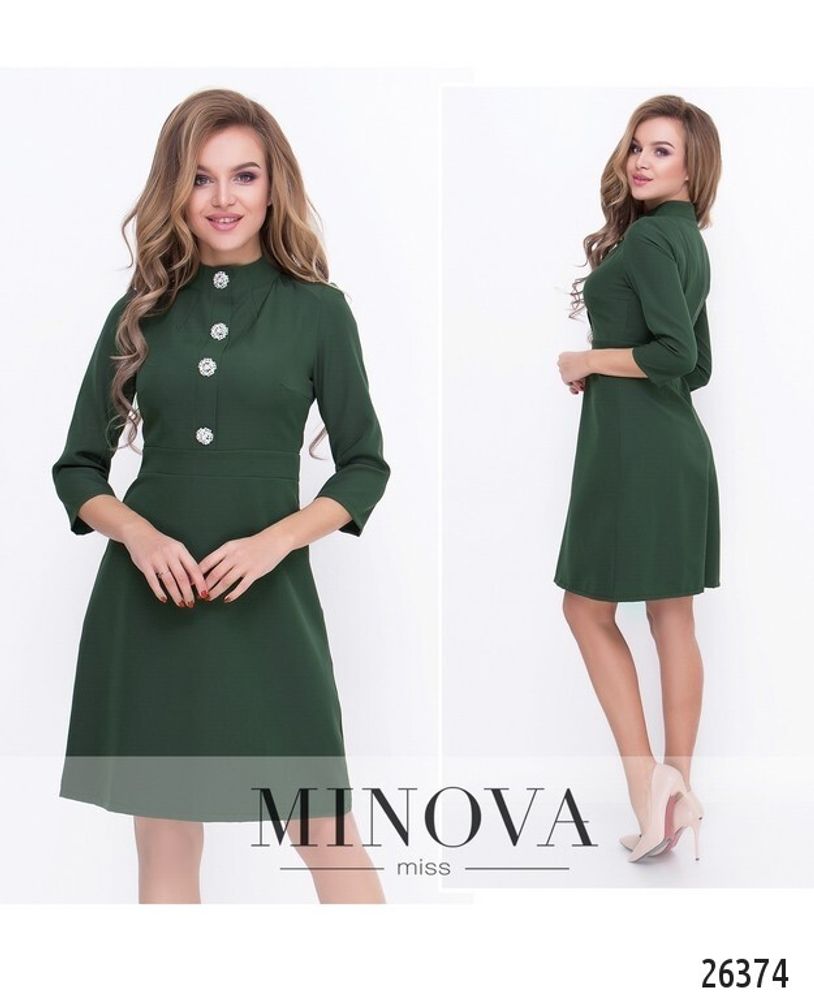 Платье 8594-хаки Minova