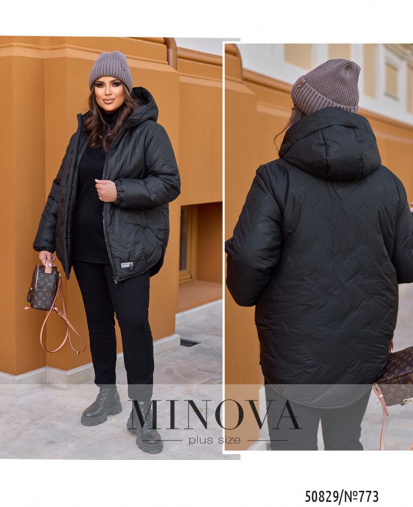 Куртка 773-черный Minova