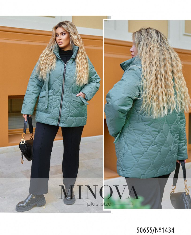 Куртка 1434-оливка Minova