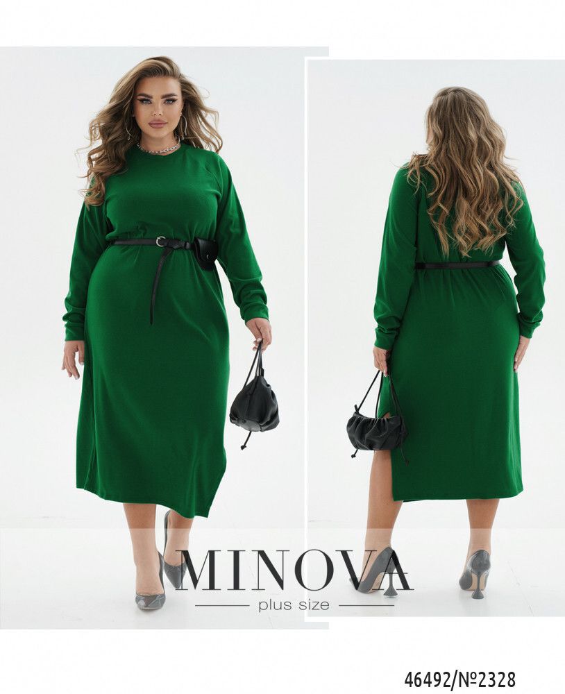 Платье 2328-зеленый Minova