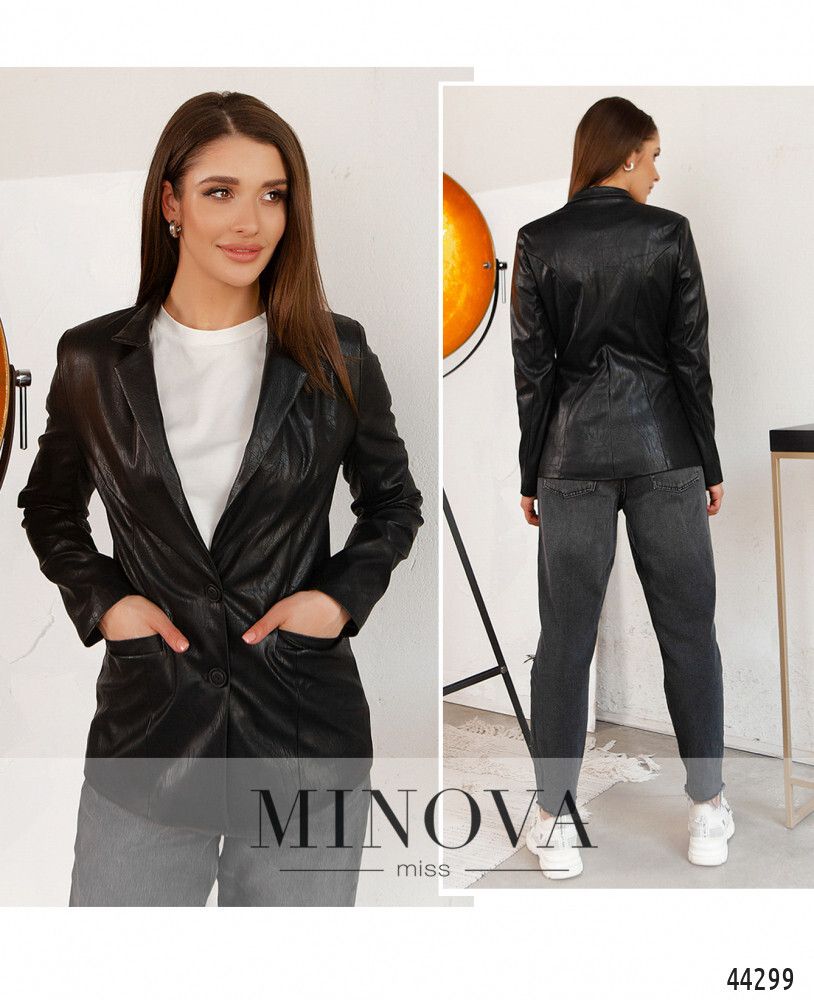 Пиджак 2154-черный Minova
