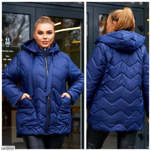 Купить женскую куртку большого размера для полных в интернет-магазине