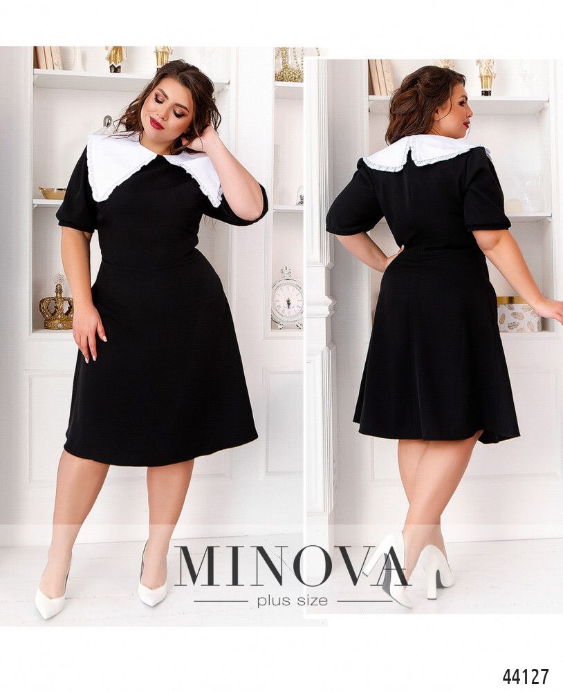 Платье 820-черный Minova