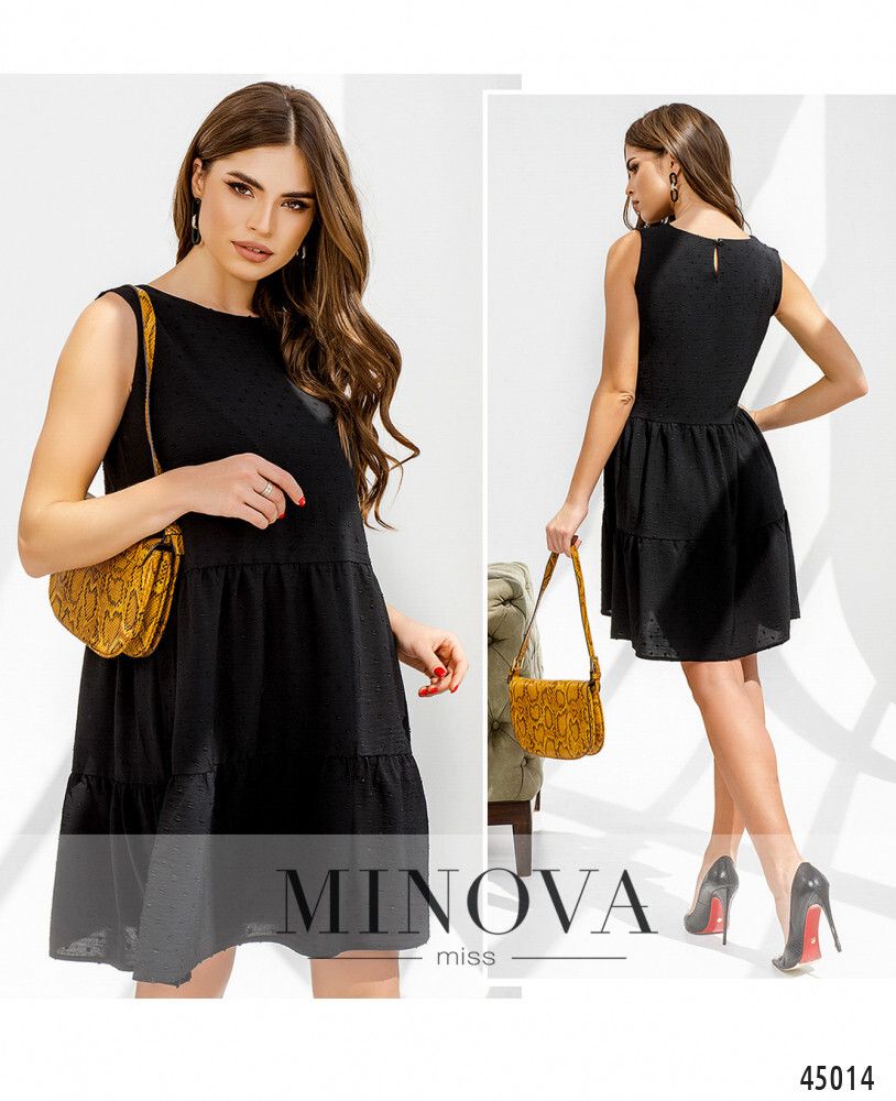 Платье 4143-чёрный Minova