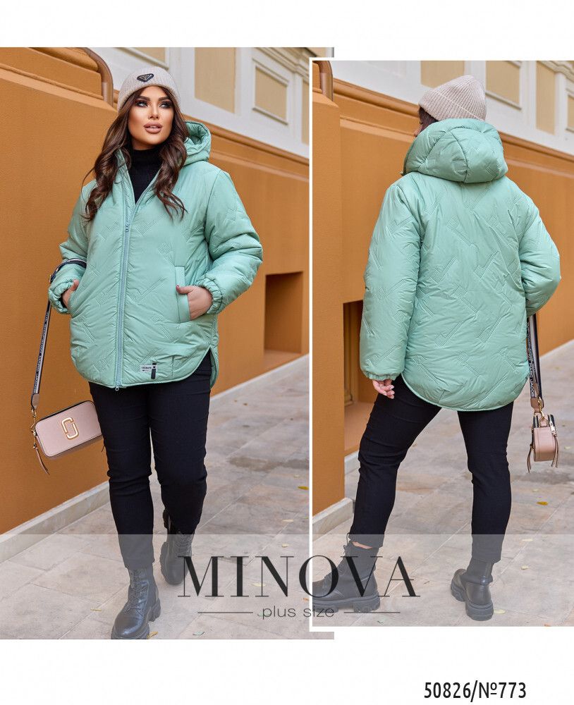 Куртка 773-оливка Minova