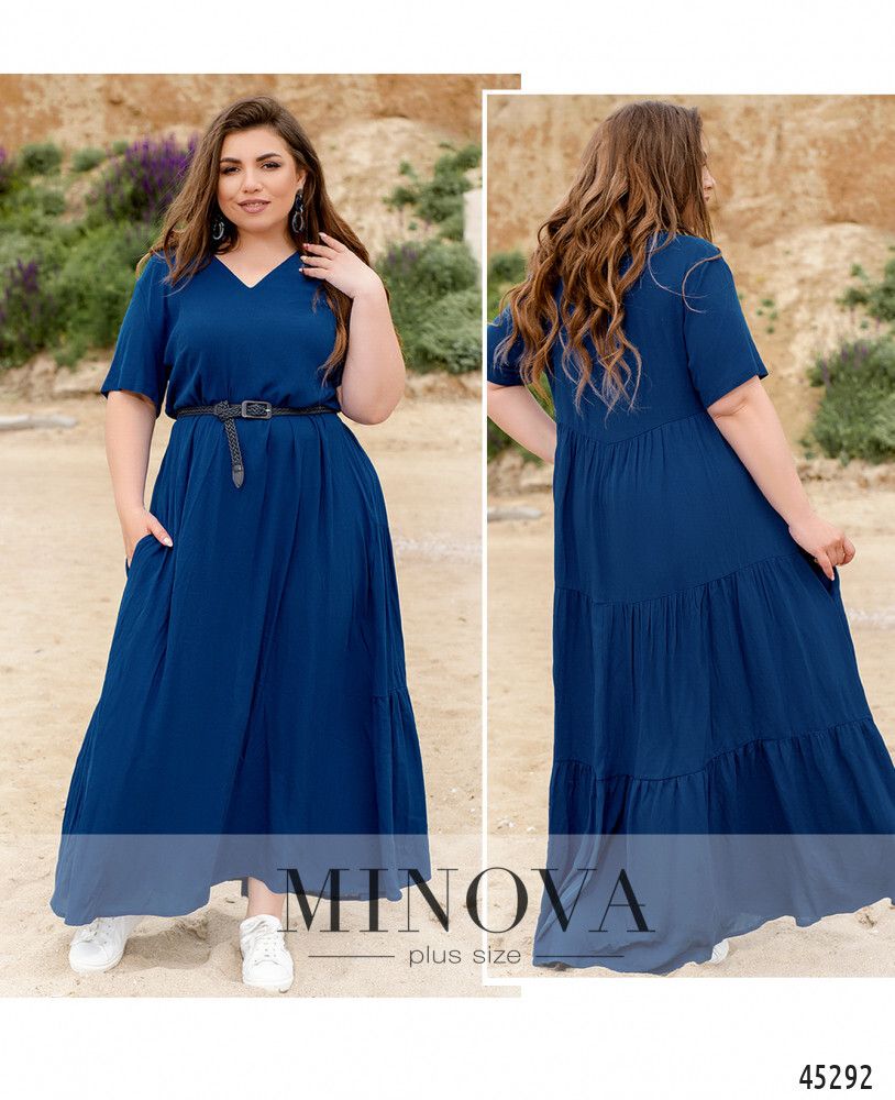 Платье 194-индиго Minova