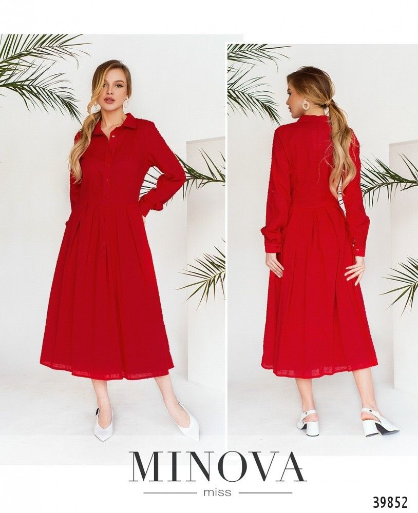 Платье 3151-красный Minova