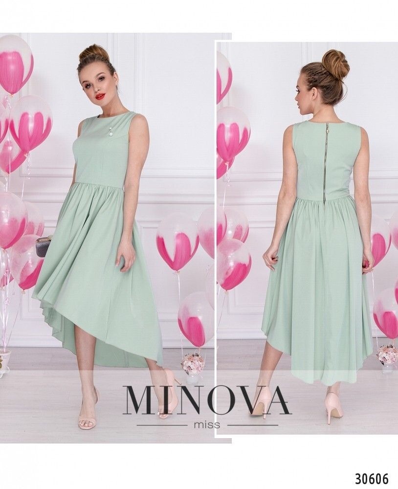Платье 8584-ментол Minova