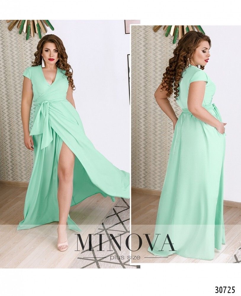 Платье 8573-1-ментол Minova