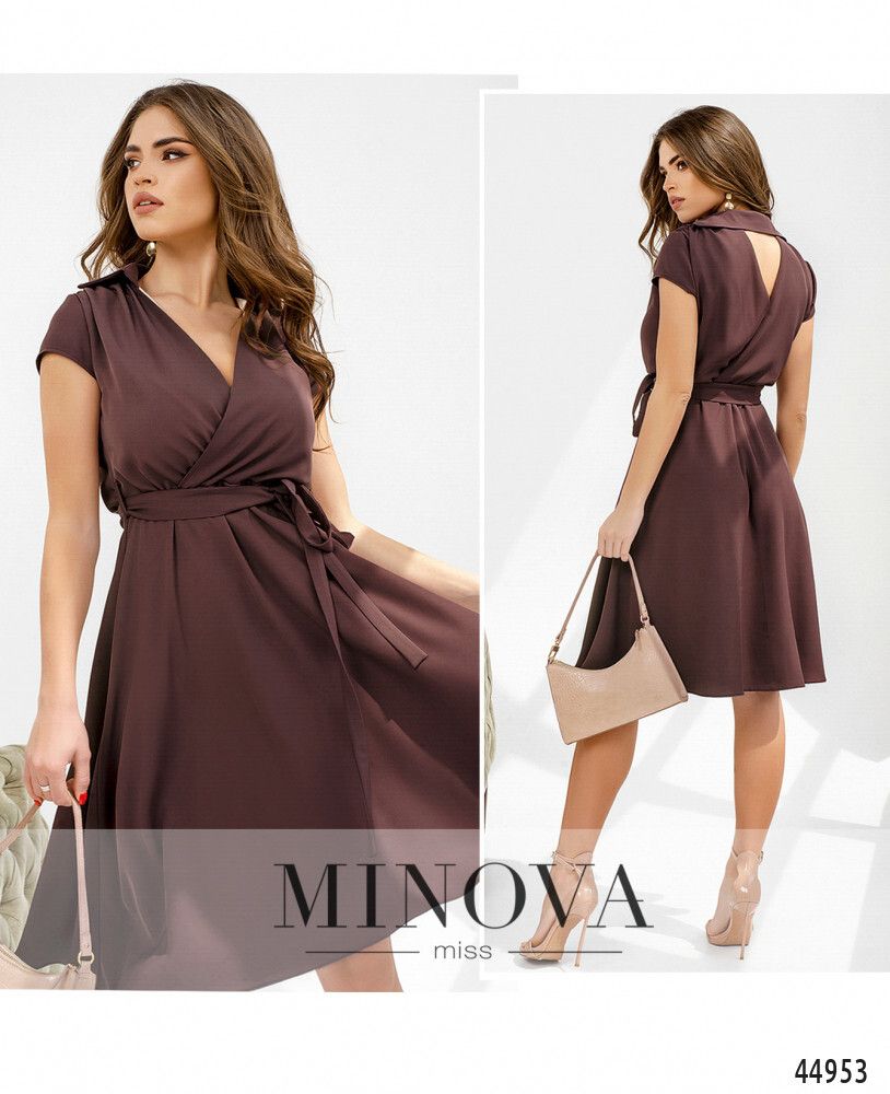 Платье 1078-1-сливовый Minova