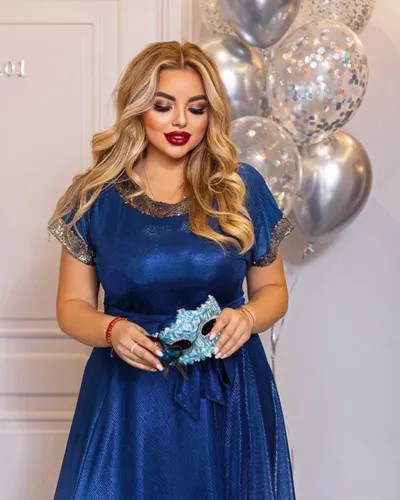 Синие вечерние платья 👰 Напрокат или купить в свадебном салоне в Москве